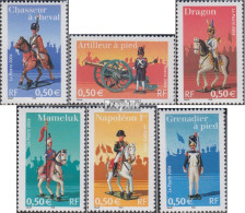 Frankreich 3823-3828 (kompl.Ausg.) Postfrisch 2004 Napoleon I. Und Die Kaiserliche Gar - Unused Stamps