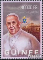 Guinea 9949 (kompl. Ausgabe) Postfrisch 2013 Papst Franziskus - República De Guinea (1958-...)