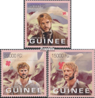 Guinea 9882-9884 (kompl. Ausgabe) Postfrisch 2013 Henri Dunant - Guinea (1958-...)