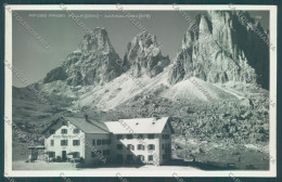 Bolzano Selva Val Gardena Rifugio Passo Sella Sassolungo Foto Cartolina ZC4026 - Bolzano (Bozen)