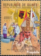 Guinea 9378 (kompl. Ausgabe) Postfrisch 2012 Papst Benedikt XVI. - Guinea (1958-...)