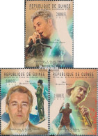 Guinea 9368-9370 (kompl. Ausgabe) Postfrisch 2012 Adam Yauch (1964-2012) - Guinea (1958-...)