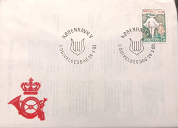 D)1983, DENMARK, FIRST DAY COVER, ISSUE, IV CENTENARY OF THE "DYREHAVSBAKKEN" RECREATION PARK, FDC - Altri & Non Classificati