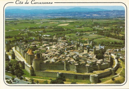 *CPM - 11 - CARCASSONNE - La Cité - Vue Aérienne - Carcassonne