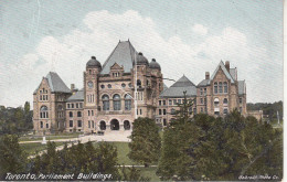A82. Antique Private Postcard.  Parliament Buildings, Toronto. Canada - Toronto