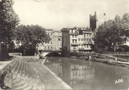 *CPSM - 11 - NARBONNE - La Robine Et Le Pont Des Marchands - Narbonne