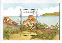 Grenada - 1991 - Plants: Mushrooms - Yv Bf 282B - Hongos