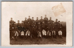 (Régiments) 443, Carte Photo, 120e RI Régiment D'Infanterie, Léopold Durien Pour Sa Mère à Marizelle - Regiments