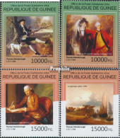 Guinea 10727-10730 (kompl. Ausgabe) Postfrisch 2014 Thomas Gainsborough - Guinea (1958-...)