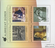 Guinea 10722-10725 Kleinbogen (kompl. Ausgabe) Postfrisch 2014 Albrecht Dürer - Guinea (1958-...)