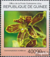 Guinea 10671 (kompl. Ausgabe) Postfrisch 2014 Orchideen - Guinea (1958-...)