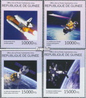 Guinea 10652-10655 (kompl. Ausgabe) Postfrisch 2014 Raumfahrzeug - Guinea (1958-...)