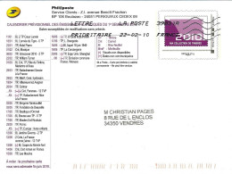 *Carte Entier Postal Monde 20g Programme Philatélique 2010 -le 1ér Semestre. - Sonderganzsachen
