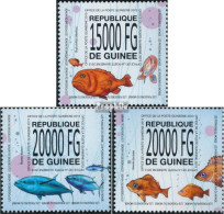 Guinea 10065-10067 (kompl. Ausgabe) Postfrisch 2013 Fische - Guinee (1958-...)