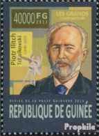 Guinea 10025 (kompl. Ausgabe) Postfrisch 2013 Piotr Iljitsch Tschaikowski - Guinee (1958-...)