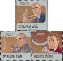 Guinea 10018-10020 (kompl. Ausgabe) Postfrisch 2013 Maurice Ravel - Guinée (1958-...)