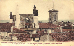 *CPA - 17 St MARTIN De RE Ancienne église Fortifiée - Vue D'ensemble - Saint-Martin-de-Ré