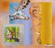 Guinea Block 2367 (kompl. Ausgabe) Postfrisch 2014 Giraffen - Guinée (1958-...)