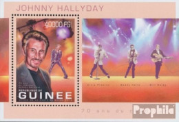 Guinea Block 2249 (kompl. Ausgabe) Postfrisch 2013 Johnny Hallyday - República De Guinea (1958-...)