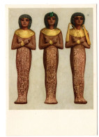 CP Egypt Egypte - No.15 Tut Ank Amen's Treasures - Three Royal Shawabti (funerary Statuettes) - Autres & Non Classés