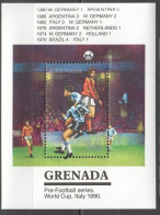 Grenada - 1990 - World Cup - Yv Bf 251 - 1990 – Italie