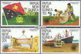 Papua-Neuguinea 459-462 (kompl.Ausg.) Postfrisch 1983 Commonwealth - Papua-Neuguinea