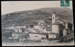 06 - LA TURBIE - L'Eglise Et Le Mont Bataille - La Turbie