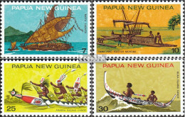 Papua-Neuguinea 279-282 (kompl.Ausg.) Postfrisch 1975 Boote - Papouasie-Nouvelle-Guinée