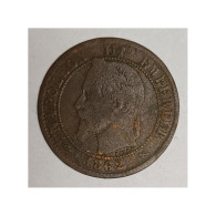 GADOURY 104 - 2 CENTIMES 1862 K - Bordeaux - TYPE NAPOLEON III - KM 796 - B - 2 Centimes