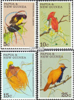 Papua-Neuguinea 175-178 (kompl.Ausg.) Postfrisch 1970 Paradiesvögel - Papua-Neuguinea