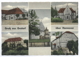 3001 Gestorf Gruß Aus über Hannover 1957 Gaststätte Zum Weißen Roß Ev. Altersheim Kirche Und Ehrenmal Rittergut II Von J - Hannover