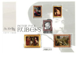 Belgium 2018 COB 4765/69 Peter Paul Rubens - 2002-… (€)