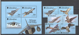 Gibraltar - 1999 - Birds - Yv 885/86 + 939/40 + 983/84 + Bf 36 - Otros & Sin Clasificación