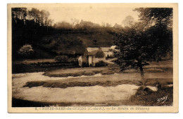 (22). Saint Cast Le Guildo. 2 Cp. (4) Notre Dame Du Guildo 8 Moulin De Billandry 1943 & (5) 8 Chateau Du Val 1953 - Saint-Cast-le-Guildo