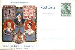 Badens Erste Briefmarke - Ganzsache - Stamps (pictures)