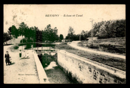 55 - REVIGNY-SUR-ORNAIN - ECLUSE ET CANAL - EDITEUR REMY LERAY - Revigny Sur Ornain