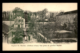 55 - VERDUN - HOPITAL ST-NICOLAS, CHATEAU D'EAU, VUE PRISE DU PAVILLON MAILLOT - EDITEUR DEBERGUE - Verdun