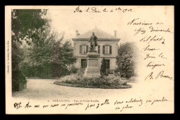 55 - BAR-LE-DUC - PARC ET ECOLE BRADFER - EDITEUR A. LAURENT - Bar Le Duc