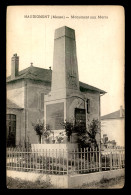 55 - HAUDIAUMONT - MONUMENT AUX MORTS - SANS EDITEUR - Autres & Non Classés