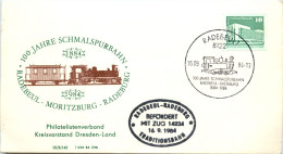 100 Jahre Schmalspurbahn Radebeul Moritzburg Radeburg - Radebeul