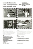 Schweiz Sonderpostmarken - Briefmarken (Abbildungen)