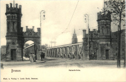 Bremen, Kaiserbrücke - Bremen