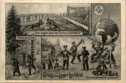 Lager Lechfeld, Grüsse, Div. Bilder - Augsburg