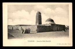 SCENES ET TYPES - SAHARA - TUNISIE - TOZEUR -  ZAOUIA SIDI-HARBIB - EDITEUR F. SOLER - Tunisie