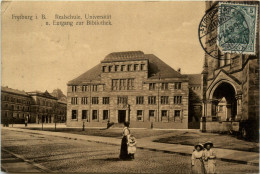 Freiburg I.Br., Realschule, Universität U.Eingang Zur Bibliothek - Freiburg I. Br.