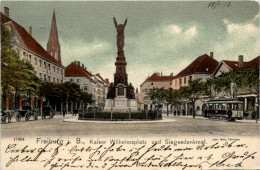Freiburg I.Br., Kaiser Wilhelmsplatz Und Siegesdenkmal - Freiburg I. Br.
