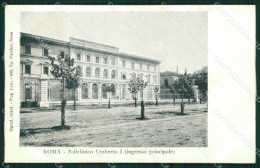 Roma Città Policlinico Umberto I Cartolina QT1960 - Autres & Non Classés