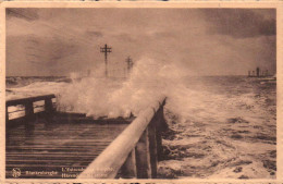 Blankenberge : L'estacade Par Tempête - Blankenberge