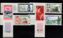 LOTE 1693  /// (C190) CAMBOYA  YVERT Nº: 92/97 **MNH   ¡¡¡ OFERTA - LIQUIDATION - JE LIQUIDE !!! - Cambodge