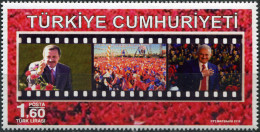 TURKEY - 2016 - STAMP MNH ** - 15 Years Of The Justice And Development Party - Ungebraucht